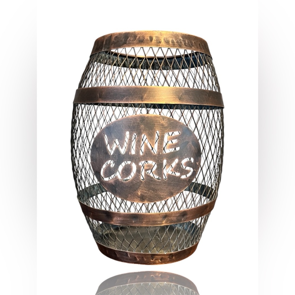 Copper Wine Cork Holder